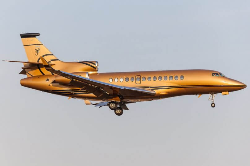 Charter-a ltd private jet charter flacon 7x on finals
