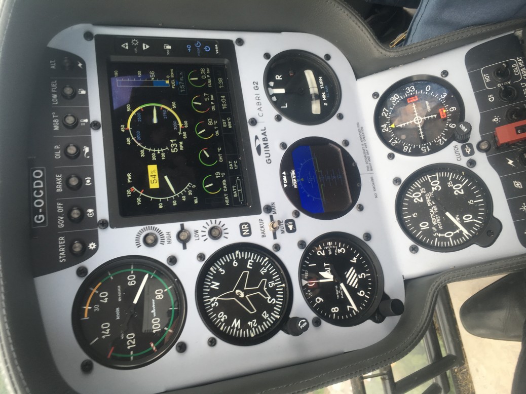 Cabri G2 cockpit view | Charter-A Ltd