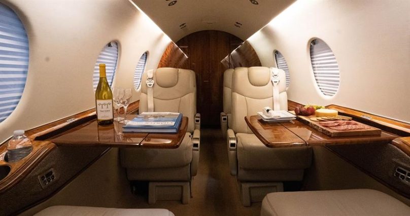 Hawker 400 xp cabin