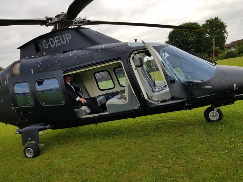 Estelle manor helicopter