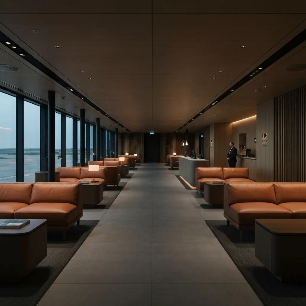 Charter-a ltd luxurious vip terminal at jersey airport enhancing private jet travel experience