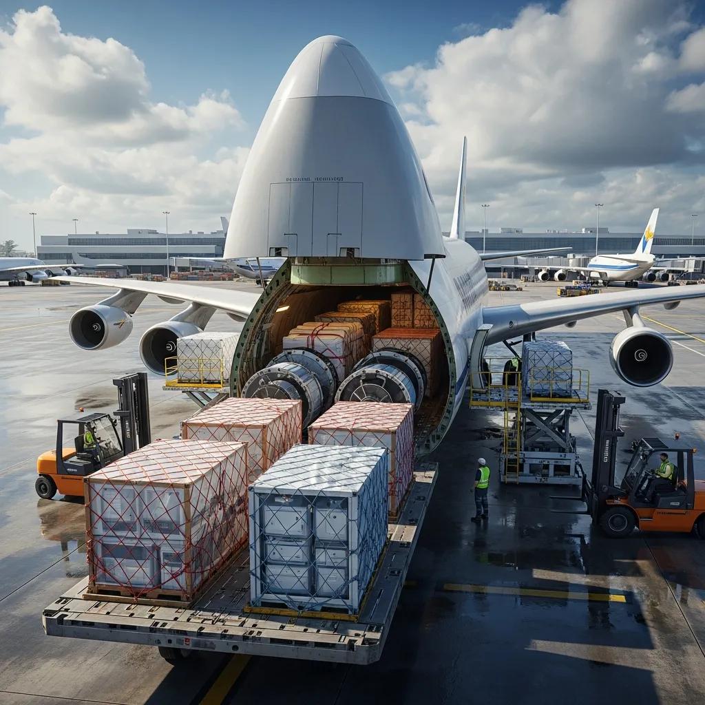 Charter-a ltd cargo aircraft on runway, illustrating specialized air cargo solutions