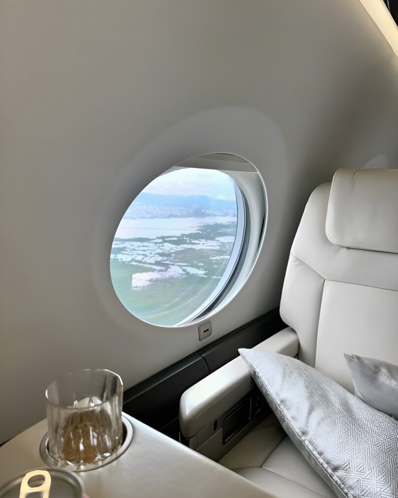 Charter-a ltd luxury private jet window